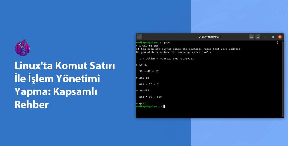 linux islem yonetimi komutlari Linux sistemlerde işlem yönetimi, sistem performansını optimize etmek ve kaynakları verimli kullanmak için kritik öneme sahiptir. Bu kapsamlı rehberde, Linux'ta komut satırı aracılığıyla işlem yönetiminin inceliklerini, kullanışlı komutları ve en iyi uygulamaları ele alacağız.