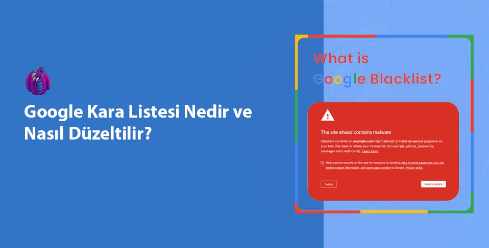 google kara listesi nedir Bazı web sitesi sahipleri, WordPress sitelerini mükemmelleştirmek için çok zaman ve çaba harcadıktan sonra Google'ın aniden kapıyı kapattığını keşfeder. Google kara listesi, hiçbir web sitesi sahibinin görmek istemediği son şeydir. Peki bu kara listeler gerçek mi yoksa sadece bir efsane mi?