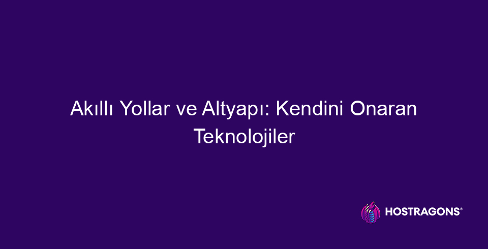 Aqlli yo'llar va infratuzilmani o'z-o'zini davolash texnologiyalari 10036 Aqlli yo'llar - bu transport infratuzilmasini o'zgartirish salohiyatiga ega bo'lgan o'z-o'zini davolash texnologiyalari bilan jihozlangan innovatsion yondashuv. Ushbu blog posti, "Aqlli yo'llar" nima? Savoldan boshlab, u o'z-o'zini davolash texnologiyalarining rivojlanish jarayonini, afzalliklari va kamchiliklarini o'rganadi. O'z-o'zidan tiklanadigan yo'llar qanday ishlashi, zarur infratuzilma elementlari, muvaffaqiyatli namunaviy loyihalar va kelajakdagi taxminlar batafsil muhokama qilinadi. Bundan tashqari, hukumat siyosatining roli va ushbu texnologiyalarning barqarorlikka ta'siri baholanadi. Xulosa qilib aytganda, aqlli yo'llarning kelajagi va dastur bo'yicha tavsiyalar taqdim etilgan bo'lib, bu sohadagi potentsial va muammolar haqida keng qamrovli istiqbolni taqdim etadi.