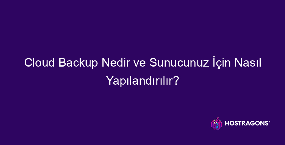 Bulutli zaxira nima va uni serveringiz uchun qanday sozlash kerak 9933 Bulutli zahira nusxasi maʼlumotlaringizni tashqi serverda saqlashning xavfsiz va samarali usulidir. Ushbu blog postida bulutli zahira nima ekanligini, nima uchun muhimligini va uni serveringiz uchun qanday sozlashni batafsil tushuntirib beradi. Bulutli zaxiradan foydalanishning afzalliklari, kerakli qadamlar, turli xil zaxira turlari va provayderni baholash kabi mavzular yoritilgan. Bundan tashqari, ma'lumotlar xavfsizligini oshirish yo'llari, e'tiborga olinishi kerak bo'lgan fikrlar va bulutli zaxira ilovalarini amalga oshirishda amal qilish kerak bo'lgan qadamlar keltirilgan. Ma'lumotlaringizni bulutli zahira bilan himoya qilish orqali ma'lumotlar yo'qolishining oldini olishingiz mumkin. Eng yaxshi amaliyotlarga rioya qilish va to'g'ri provayderni tanlash orqali serveringiz ma'lumotlarini himoyalang.