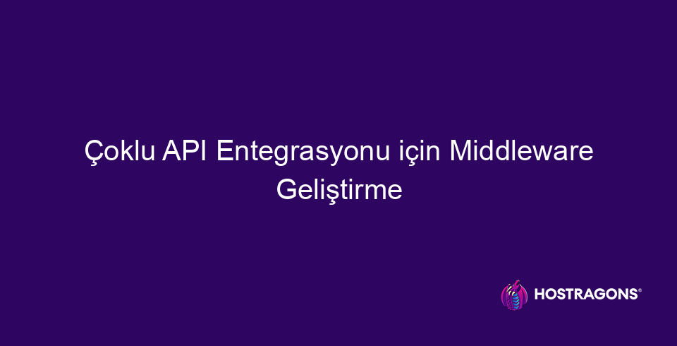 Udvikling af middleware til multi-API-integration 9617 Dette blogindlæg dækker udførligt processen med at udvikle middleware til multi-API-integration. Artiklen forklarer, hvad multi-API-integration er, og beskriver de grundlæggende trin i middleware-udviklingsprocessen. Fordelene ved at bruge flere API'er og de nødvendige forudsætninger for middleware er angivet, og eksempler på et vellykket middleware-design præsenteres. Det fremhæver også udfordringerne ved multi-API-integration, præstationsovervågningsværktøjer og overvejelser ved udvikling af middleware. Fremtidige forudsigelser og skridt til prioritering og handling er også inkluderet i artiklen. Denne vejledning giver værdifuld information til dem, der ønsker at udvikle succesfulde middleware-løsninger til multi-API-integrationsprojekter.