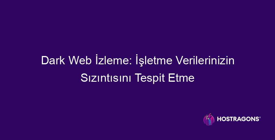 mørk web-overvågning opdager lækager af dine virksomhedsdata 9731 Datalækager, en af de største trusler mod virksomheder i dag, indebærer alvorlige risici, især på Dark Web. Dette blogindlæg tager et detaljeret kig på processen med at opdage en lækage af dine forretningsdata, og dækker, hvad Dark Web er, hvorfor det er vigtigt, og almindelige misforståelser. Den fokuserer på privatlivs- og sikkerhedsrisici, mens den tilbyder værktøjer og succesrige strategier, du kan bruge til at overvåge Dark Web. Den forklarer også eksempler på datalæk og metoder, der kan implementeres for at forhindre sådanne hændelser. I sidste ende har det til formål at hjælpe virksomheder med at styrke deres digitale sikkerhed ved at levere en omfattende guide til Dark Web-overvågning og lækageforebyggelse.