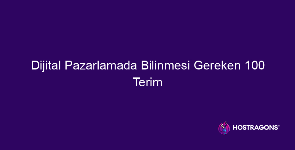 በዲጂታል ግብይት ውስጥ ማወቅ ያለባቸው 100 ቃላት 9630 ወደ ዲጂታል ግብይት ዓለም ለመግባት ለሚፈልጉ የተዘጋጀው ይህ ብሎግ ልጥፍ ለማወቅ 100 ውሎችን ይሸፍናል። ከዲጂታል ግብይት ጥቅሞች አንስቶ እስከ ቁልፍ ቃል ጥናት ድረስ፣ ከወደፊት አዝማሚያዎች እስከ ስኬታማ የማህበራዊ ሚዲያ ስትራቴጂ መፍጠር ድረስ ብዙ ርዕሰ ጉዳዮችን ይዳስሳል። የ SEO አስፈላጊነት እና ለኢሜል ግብይት ጠቃሚ ምክሮች ቀርበዋል ፣ በዲጂታል ማስታወቂያ ውስጥ ጥቅም ላይ የዋሉ ቃላት እና በአፈፃፀም ልኬት ውስጥ ጥቅም ላይ የዋሉ ልኬቶች ተብራርተዋል። በውጤቱም, በዲጂታል ግብይት ውስጥ ስኬታማ ለመሆን መንገዶች እና ጠቃሚ ምክሮች ተጠቃለዋል ስለዚህም አንባቢዎች በዚህ አካባቢ የበለጠ ንቁ እርምጃዎችን እንዲወስዱ.