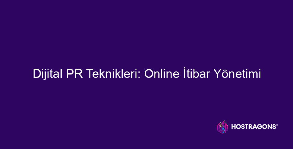 dijital pr teknikleri online itibar yonetimi 9642 Dijital PR, günümüzün rekabetçi online ortamında markalar için kritik öneme sahip. Bu blog yazısı, dijital PR'ın ne olduğunu, neden önemli olduğunu ve etkili stratejiler oluşturmanın yollarını detaylıca inceliyor. Dijital PR araçlarının özelliklerinden, başarılı içerik üretimi yöntemlerine, itibar yönetiminin nasıl yapıldığından, karşılaşılan hatalara kadar pek çok konuya değiniliyor. Başarılı örnekler ve istatistiklerle desteklenen yazı, markaların online itibarını güçlendirmesi için gerekli adımları sunuyor. Dijital PR başarısı için hedef belirlemenin önemi vurgulanarak, okuyuculara kapsamlı bir rehber sunuluyor.