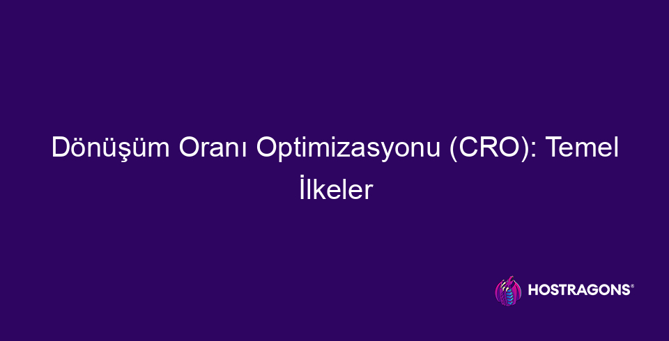 转化率优化cro基本原则9657 转化率优化（CRO）对于提高网站访问者转化为客户的转化率至关重要。在我们的博客文章中，我们首先要回答转化率是什么的问题，然后研究有效的 CRO 策略、确定目标受众的重要性以及网页设计的影响。我们将解释如何使用 A/B 测试、内容策略和基本分析工具来提高转化率。我们通过转化率监控、报告和结果评估方法帮助您不断改进优化流程。借助这些基本原则，您可以最大限度地发挥您网站的潜力。