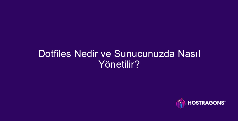 Nuqta fayllar nima va ularni serveringizda qanday boshqarish mumkin 9929 Ushbu blog posti Dotfiles nima degan savolga to'liq javob beradi. Maqola nuqta fayllarining asosiy ma'lumotlari va ahamiyatini tushuntirishdan boshlanadi va nuqta fayllaridan foydalanishning afzalliklari haqida batafsil ma'lumot beradi. Keyinchalik, u bosqichma-bosqich qo'llanma bilan nuqta fayllarini qanday yaratishni ko'rsatadi va nuqta fayllarini boshqarish uchun eng yaxshi vositalarni taqdim etadi. Bu nuqta fayllardan foydalanishda, xavfsizlik, versiyalarni boshqarish va bir nechta qurilmalarda nuqta fayllaridan foydalanish kabi muhim mavzularga to'xtashda nimalarga e'tibor berish kerakligi haqida ma'lumot beradi. Nihoyat, u nuqta fayllaridan foydalanishning eng yaxshi amaliyotlarini umumlashtiradi, nuqta fayllarining ahamiyatini ta'kidlaydi va amalga oshirish bo'yicha maslahatlar beradi.