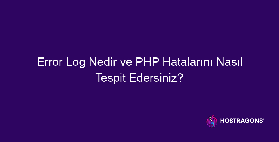 Xatolar jurnali nima va siz PHP xatolarini qanday aniqlaysiz? Xato jurnali nima? Savoldan boshlab, bu jurnallarning ahamiyati va funktsiyasini tushuntiradi. U PHP xatolarini aniqlash usullariga e'tibor qaratib, xatolar jurnalining tuzilishi va mazmunini o'rganadi. Eng keng tarqalgan PHP xatolariga yechimlar taqdim etar ekan, u PHP xatolar jurnali sozlamalarini qanday sozlashni bosqichma-bosqich tushuntiradi. Shuningdek, u xatolar jurnalini tahlil qilishni osonlashtiradigan vositalarni taqdim etadi va PHP xatolarining oldini olish uchun amaliy maslahatlar beradi. Va nihoyat, u PHP xatolarini samarali boshqarish bo'yicha keng qamrovli qo'llanmani taqdim etadi, yuzaga kelgan PHP xatolarini tezda hal qilish usullarini taqdim etadi.