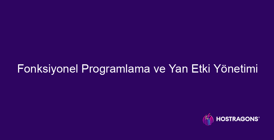 fonksiyonel programlama ve yan etki yonetimi 10164 Bu blog yazısı, fonksiyonel programlama kavramını ve yan etkilerle nasıl başa çıkıldığını detaylı bir şekilde incelemektedir. Fonksiyonel programlamanın ne olduğu, avantajları ve yan etkilerin yönetimi üzerindeki etkileri açıklanmaktadır. Yan etkileri yönetmek için en iyi uygulamalar, yaygın fonksiyonel programlama dilleri, yan etkileri azaltma yöntemleri ve performansla ilişkisi ele alınmaktadır. Ayrıca, yan etkilerle ilgili sık yapılan hatalara dikkat çekilerek, fonksiyonel programlama ile ilgili kaynaklar sunulmaktadır. Sonuç olarak, fonksiyonel programlamanın uygulama adımları özetlenerek, bu paradigmanın avantajlarından nasıl yararlanılacağına dair bir yol haritası çizilmektedir.