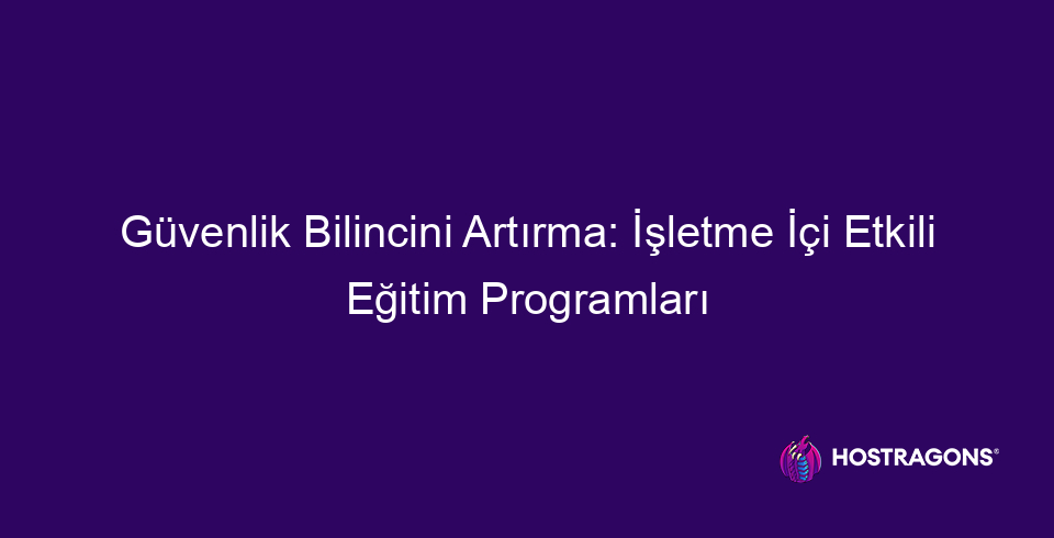 nambah kesadaran keamanan program latihan efektif kanggo bisnis 9730 Posting blog iki ngrembug unsur tombol program latihan efektif, nandheske wigati kritis mundhakaken kesadaran keamanan ing bisnis. Iki mbandhingake macem-macem jinis latihan keamanan lan menehi teknik lan cara praktis kanggo mbantu nambah kesadaran keamanan. Fokus ing bab sing kudu ditimbang nalika miwiti program latihan, karakteristik latihan sing sukses, lan kesalahan umum. Kajaba iku, cara kanggo ngukur efek saka latihan keamanan dievaluasi lan asil lan saran diwenehi kanggo nambah kesadaran keamanan. Tujuane kanggo bisnis nggawe lingkungan kerja sing luwih aman kanthi nambah kesadaran keamanan karyawan.