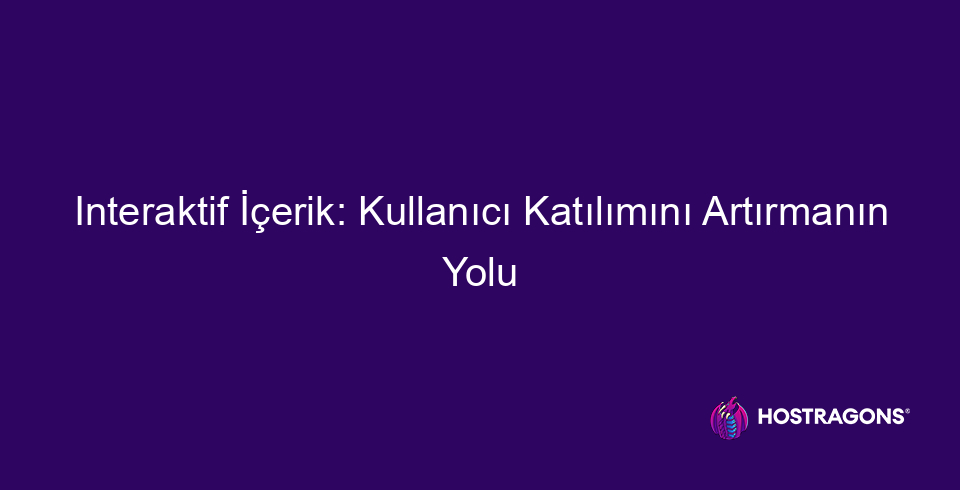 інтэрактыўны кантэнт - гэта спосаб павысіць узаемадзеянне карыстальнікаў 9641 Паведамленне ў блогу глыбока паглыбляецца ў канцэпцыю інтэрактыўнага кантэнту. Адказваючы на пытанне, што такое інтэрактыўны кантэнт, ён падрабязна тлумачыць, чаму яго трэба выкарыстоўваць, вобласці яго выкарыстання і этапы стварэння. У той час як падкрэсліваюцца моманты, якія трэба ўлічваць, прадстаўлены паспяховыя прыклады і парады па дызайне. Акрамя таго, абмяркоўваюцца станоўчы ўплыў інтэрактыўнага кантэнту на SEO і метады вымярэння поспеху. У выніку ён паказвае спосабы павышэння актыўнасці карыстальнікаў, заахвочваючы чытачоў да рэалізацыі гэтай эфектыўнай стратэгіі.