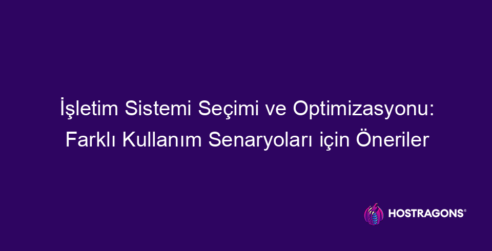 Sélection du système d'exploitation et recommandations d'optimisation pour différents scénarios d'utilisation 9829 Cet article de blog fournit un guide complet pour choisir le bon système d'exploitation et l'optimiser. Les facteurs de base à prendre en compte lors du choix d'un système d'exploitation, les recommandations pour différents scénarios d'utilisation, ainsi que les avantages et les inconvénients sont examinés en détail. Les options et fonctionnalités les plus populaires du système d'exploitation sont comparées, tandis que des conseils pratiques pour optimiser les performances sont également donnés. La compatibilité du système d'exploitation, le guide d'installation et l'importance pour les développeurs sont soulignés en fonction des besoins des utilisateurs. Bien que les erreurs courantes soient mises en évidence, l’article se termine par les tendances et suggestions futures des systèmes d’exploitation. Choisir le bon système d’exploitation est essentiel à l’efficacité et à la facilité d’utilisation de votre appareil.