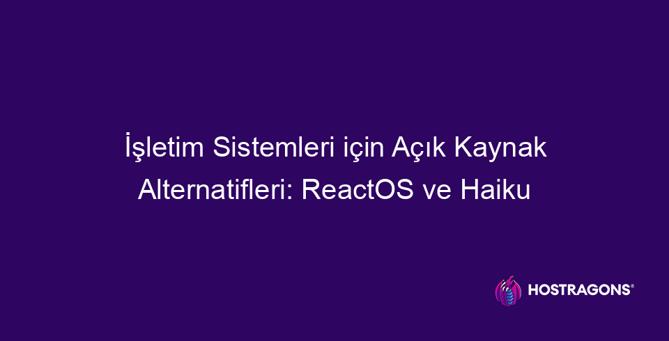 əməliyyat sistemləri üçün açıq mənbə alternativləri reactos və haiku 9855 Əməliyyat sistemləri (OS) kompüterin aparat və proqram təminatı resurslarını idarə edən əsas proqram təminatıdır. Onlar kompüterlə istifadəçi arasında bir növ vasitəçidirlər. Onlar istifadəçilərə proqramları işə salmağa, faylları idarə etməyə, aparat resurslarına daxil olmağa və ümumiyyətlə sistemə nəzarət etməyə imkan verir. Əməliyyat sistemləri olmasaydı, kompüterlər mürəkkəb və istifadəsi çətin olan cihazlara çevrilərdi.