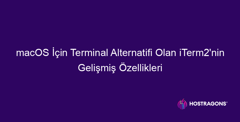 Προηγμένες δυνατότητες του iTerm2, της εναλλακτικής λύσης τερματικού για macOS 9850 Το iTerm2 για macOS είναι μια ισχυρή εναλλακτική λύση που ξεχωρίζει για τις προηγμένες δυνατότητές της σε σύγκριση με την ενσωματωμένη εφαρμογή Terminal. Αυτή η ανάρτηση ιστολογίου κάνει μια βαθιά βουτιά στις περιπτώσεις χρήσης, τις επιλογές προσαρμογής και τα πλεονεκτήματα / μειονεκτήματα του iTerm2. Προσφέρει τρόπους αύξησης της παραγωγικότητας αντιμετωπίζοντας θέματα όπως σημαντικές συντομεύσεις, τα οφέλη από τη χρήση πολλαπλών καρτελών, προηγμένες δυνατότητες προφίλ και διαχείριση ιστορικού. Εξηγεί επίσης πώς μπορεί να βελτιωθεί το iTerm2 με πρόσθετα και εργαλεία. Αυτό το άρθρο είναι ένας ολοκληρωμένος οδηγός για τη χρήση του iTerm2 για macOS και περιέχει σημαντικές πληροφορίες για όσους θέλουν να χρησιμοποιήσουν το iTerm2 πιο αποτελεσματικά.