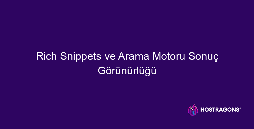 rich snippets ve arama motoru sonuc gorunurlugu 10389 Bu blog yazısı, arama motoru sonuçlarında daha dikkat çekici ve bilgilendirici sonuçlar elde etmenizi sağlayan Rich Snippets konusunu kapsamlı bir şekilde ele almaktadır. Rich Snippetlerin ne olduğu, arama motoru sonuç sayfasındaki rolü ve farklı türleri detaylıca incelenerek, SEO üzerindeki etkileri ve başarı kriterleri açıklanmaktadır. Yazıda ayrıca, Rich Snippet oluşturma ipuçları, sık yapılan hatalar, gelecekteki trendler ve en iyi uygulamalar da sunulmaktadır. Sonuç olarak, Rich Snippets kullanımında başarıya ulaşmak için pratik önerilerle rehberlik edilmektedir. Bu sayede, web sitenizin arama motorlarındaki görünürlüğünü ve tıklanma oranlarını artırabilirsiniz.