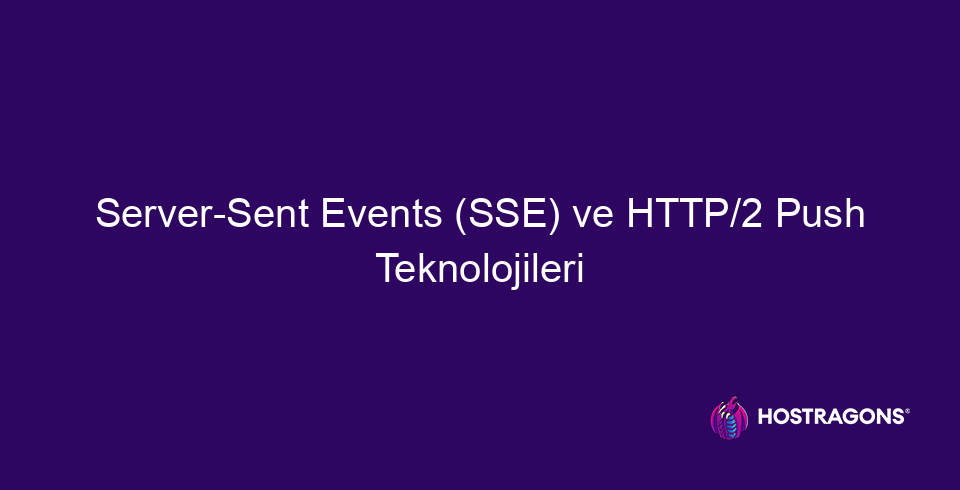 server sendte hændelser sse og http 2 push-teknologier 10182 Dette blogindlæg tager et detaljeret kig på to vigtige teknologier, som webudviklere kan bruge til at streame realtidsdata: Server-Sent Events (SSE) og HTTP/2 Push. Mens definitionen, funktionerne og brugsområderne for Server-Sent Events forklares med eksempler, understreges dets forhold og forskelle med HTTP/2 Push-teknologi. Artiklen diskuterer fordelene ved disse teknologier i form af lav latens og ydeevneoptimering. Det dækker også fordelene ved at bruge SSE og HTTP/2 Push in-applikationer, installations- og forberedelsestrin, og hvordan man konfigurerer HTTP/2 Push-indstillinger. Kort sagt er der en omfattende guide til dem, der ønsker at komme i gang med Server-Sent Events, og guider udviklere til at bruge disse teknologier effektivt.