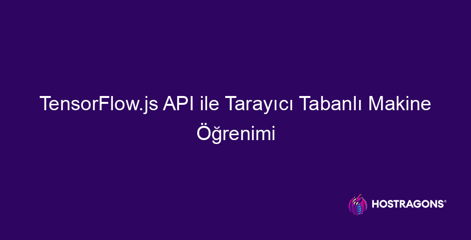 Browser-based machine learning with tensorflow js api 9614 This blog post takes an in-depth look at the TensorFlow.js API, a powerful tool for browser-based machine learning. Starting with the question of What is TensorFlow.js API?, we focus on choosing the right tool for machine learning projects, the advantages of the API, and its use in application development. The article covers in detail how to create and train machine learning models with the TensorFlow.js API, its potential, especially in visual recognition applications, and the points to consider. Tips for successful applications are provided, and the future potential of this technology is also touched upon. In short, the TensorFlow.js API makes machine learning accessible to web developers, paving the way for innovative applications.