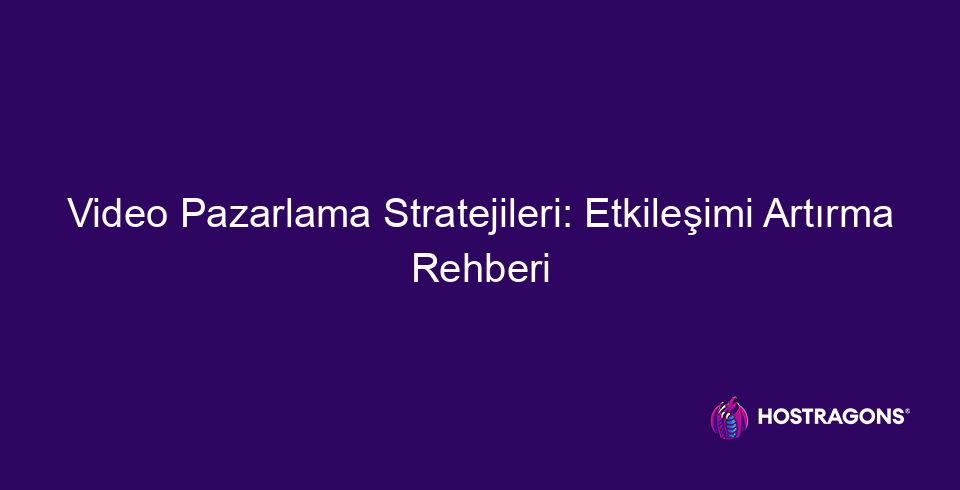 videómarketing-stratégiák elkötelezettségnövelő útmutató 9644 Ez a blogbejegyzés a videómarketing-stratégiákra összpontosítva az elkötelezettség növelésének módjait vizsgálja. Először is elmagyarázza a videómarketing definícióját, és azt, hogy miért érdemes előnyben részesíteni. Ezután bemutatja a sikeres videomarketing stratégiákat, a különböző típusú videotartalmakat és példákat. Részletesen megvizsgáljuk a videómarketinghez szükséges eszközöket és folyamatokat, valamint a monitorozási és elemzési módszereket. Gyakorlati információk találhatók a videótartalom optimalizálásával kapcsolatban, valamint sikeres videómarketing-példák. A felmerülő kihívásokkal is foglalkozunk, és tippeket kínálunk, hogy a legjobb eredményeket érhessük el a videómarketing erőfeszítésekből.