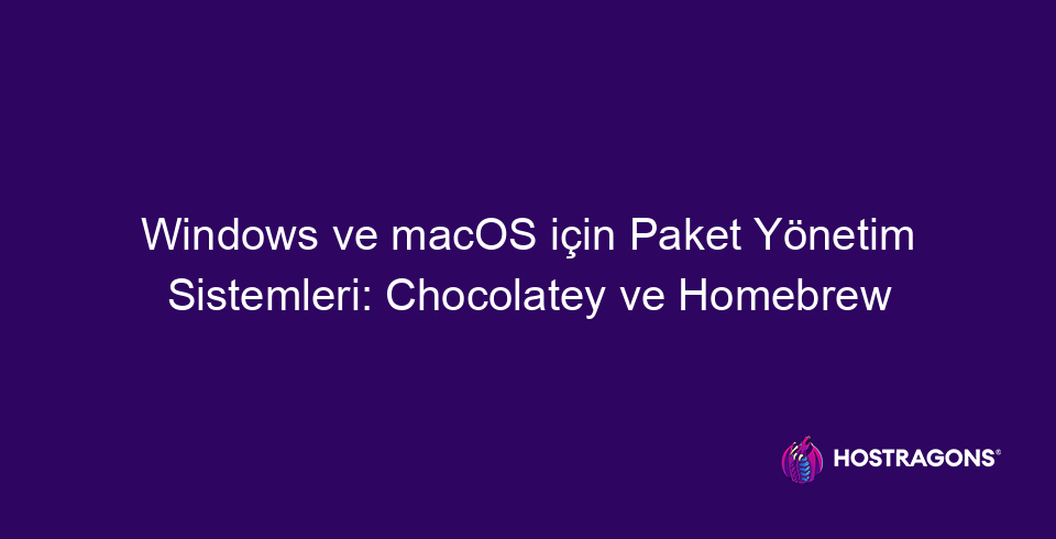 윈도우 및 macOS용 패키지 관리 시스템 chocolatey 및 homebrew 9832 이 블로그 게시물에서는 Windows 및 macOS 운영 체제용 패키지 관리 시스템을 자세히 살펴봅니다. 이 기사에서는 패키지 관리 시스템이 무엇이고 왜 사용되는지 설명하며, 특히 Chocolatey와 Homebrew에 중점을 둡니다. 이 글에서는 Chocolatey와 Homebrew의 특징, 기본 사용 단계, 기능 비교에 대해 설명합니다. 또한, 패키지 관리에서 고려해야 할 사항, 이러한 시스템의 미래, 선택 시 고려해야 할 요소에 대해서도 논의합니다. 이 글은 독자들이 자신의 필요에 가장 적합한 패키지 관리 시스템이 무엇인지 결정하는 데 도움을 주는 것을 목표로 합니다.